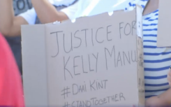 Supporters demand justice for Kelly Manus