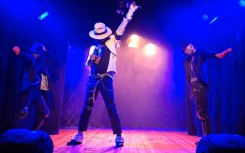Michael Jonathan on stage as Michael Jackson 