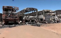 9 buses destroyed in North West blaze