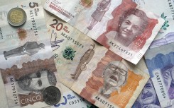 Illustration of the peso, the Colombian currency. Jean-François Fort/Hans Lucas via AFP