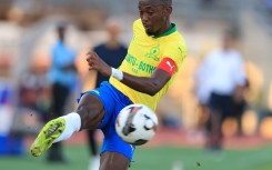 Peter Shalulile of Mamelodi Sundowns. BackpagePix/Samuel Shivambu