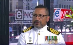 Captain Courtenay Hendricks from the SA Navy