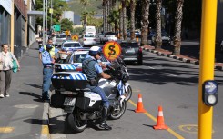 Road closures ahead of SONA 2025. Gallo Images/Ziyaad Douglas