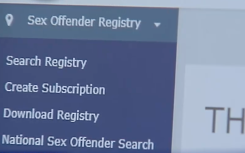 File: A sex offender registry.