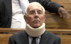 Michael Lomas in court.