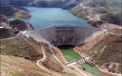 Lesotho's Katse Dam which forms part of the Lesotho Highlands Water Project. AFP/Walter Dhaladhla