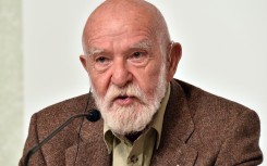 File: Prize winning South African actor and director Athol Fugard. AFP/Yoshikazu Tsuno