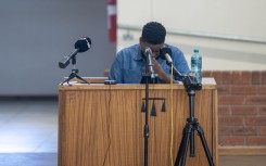 Lourentia Lombaard testifies during the Joshlin Smith trial. Gallo Images/Die Burger/Jaco Marais