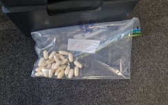 The man swallowed multiple objects suspected to be filled with cocaine. Twitter/@SAPoliceService