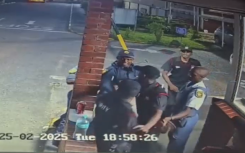 Police Brutality Durban/ eNCA screenshot