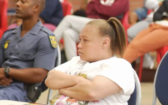 Kelly Smith in court.