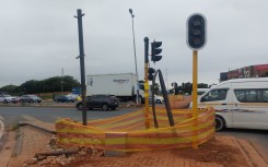 Traffic lights in Joburg