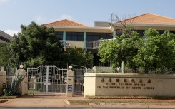 Taiwan's liaison office situated in Hatfield, Pretoria. AFP/Phill Magakoe