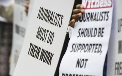 File: Participants of a SANEF picket. Gallo Images/Darren Stewart