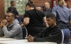 Jacquen Appollis and Steveno van Rhyn. Gallo Images/Brenton Geach