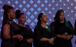 Some of the Joyous Celebration members.