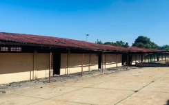 Raging fire guts 11 classrooms, furniture and toilets at Riverlea High School / Supplied