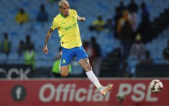 Arthur Sales scored for Mamelodi Sundowns. BackpagePix/Samuel Shivambu