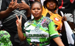 Kaizer Chiefs and Orlando Pirates during the Soweto derby.