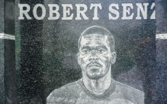 A general view during the unveiling of Senzo Meyiwa's tombstone at Chesterville Cemetery. Gallo Images/Darren Stewart