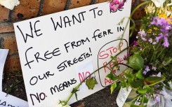 A placard protests against rape and GBV. GettyImages/RapidEye