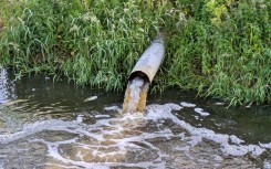 Sewage outflow into a river. GettyImages/Antony Robinson