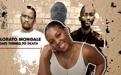 Title - Olorato Mongale poster with the three suspects