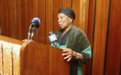 Struggle veteran Gertrude Shope.