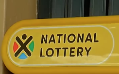 National lottery logo.