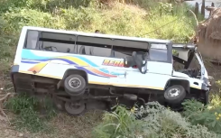 The scene of the oThongathi bus crash.