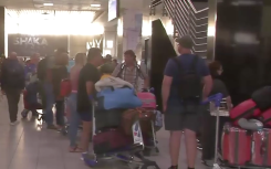 Travellers at OR Tambo