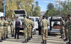 Reburial Ceremony - The remains of two political activists buried in Soweto
