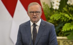 Australian Prime Minister Anthony Albanese. AFP/Bay Ismoyo