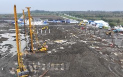 The prospective site of Southeast Asia’s largest battery industry project. AFP/Indonesia's Presidential Palace 