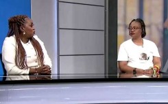 Dr Xolelwa Zulu and Pamela Nkosi from A seat at the table