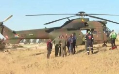 SANDF helicopter in Mthatha as search and rescue operations continue after deadly Eastern Cape floods