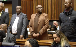 Former Transnet executives, Brian Molefe, Siyabonga Gama, Anoj Singh and Thamsanqa Jiyane