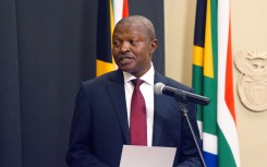 Former Deputy President David Mabuza. AFP/Rodger Bosch