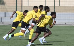 Banyana players at a training camp in Morocco. BackpagePix/Sydney Mahlangu