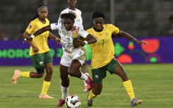 South Africa were pushed all the way by Senegal. BackpagePix/Sydney Mahlangu