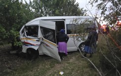 Taxi accident in KZN between Empangeni and Eshowe