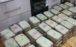 Police received a tip-off that led to the discovery of 145 kilograms of tik and 16 kilograms of heroin.