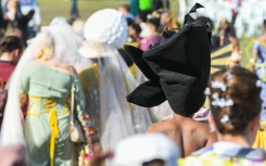 File: Fashion contestants during Durban July. Darren Stewart/Gallo Images via Getty Images