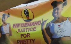 Pretty Mahlangu memorial poster