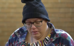 Tiffany Meek in court.