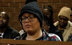 Tiffany Meek in court.