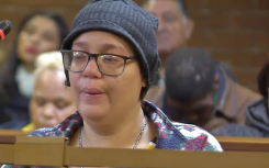 Tiffany Meek in court.