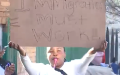 Protest action in Joburg / eNCA 