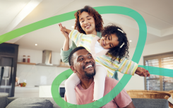 family spending time together 