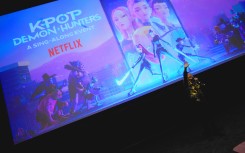 Ken Jeong speaks during Netflix's "KPop Demon Hunters" A Sing-Along Event. Gonzalo Marroquin/Getty Images for Netflix/AFP